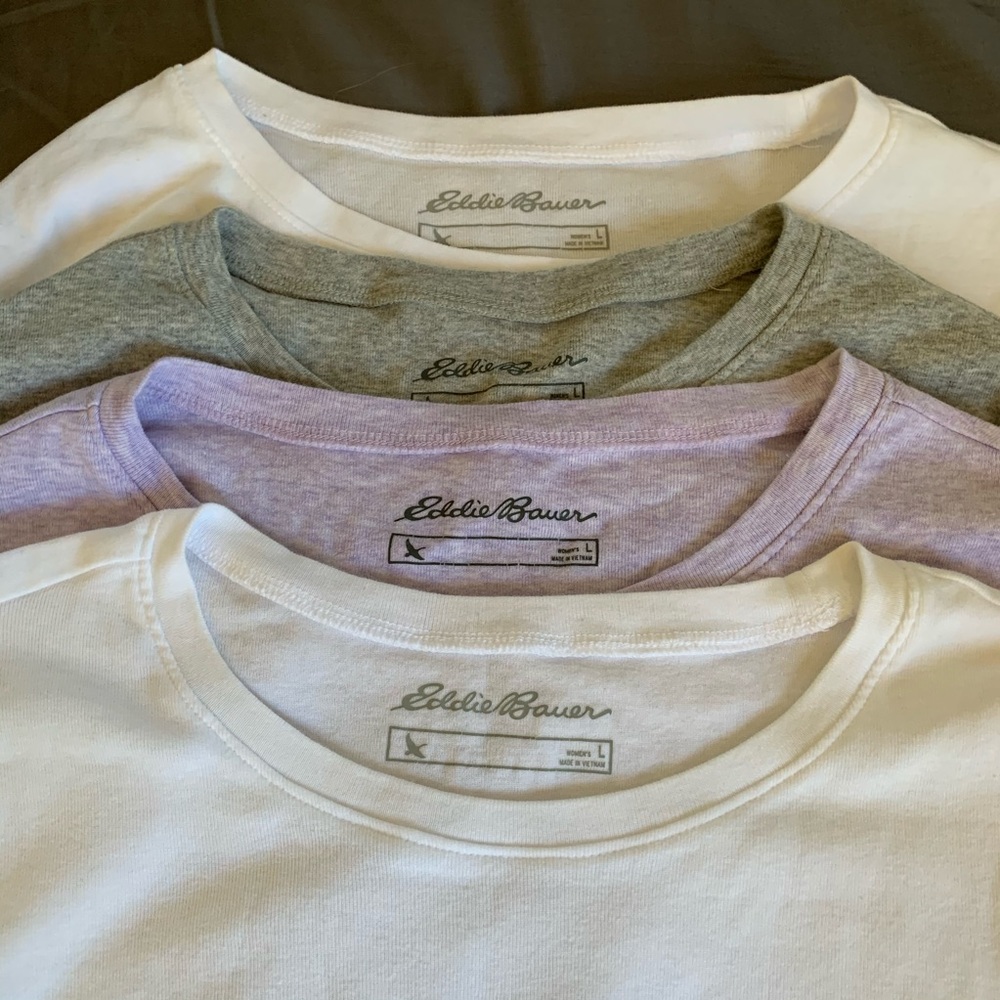 Eddie Bauer Long Sleeve Tees (4)